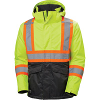 Alta Winter Jacket, Polyester, Black/High Visibility Lime-Yellow, Small Chandler Sales