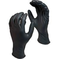 Gants jetables biod&eacute;gradables Green Monkey, Petit, Nitrile, 8 mils, Sans poudre, Noir Chandler Sales