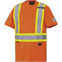 6978 Safety T-Shirt, Cotton, Large, Orange Chandler Sales