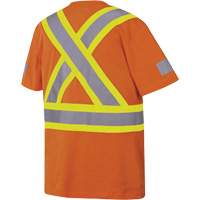 6978 Safety T-Shirt, Cotton, Large, Orange Chandler Sales