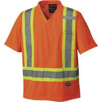6979 Micro Mesh Traffic T-Shirt, X-Small, High Visibility Orange Chandler Sales