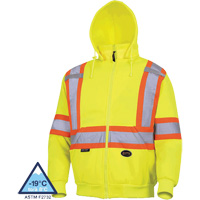 6925 Chandail &agrave; capuche, T-petit, Jaune haute visibilit&eacute; Chandler Sales