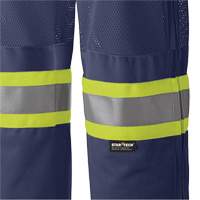 6003P Pantalon de s&eacute;curit&eacute; routi&egrave;re, Polyester, T-petit, Bleu marin Chandler Sales