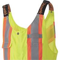 6000 Safety Overalls, Polyester, X-Small, High Visibility Lime-Yellow Chandler Sales