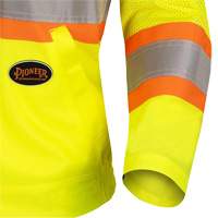 5999JW Women's Traffic Safety Jacket, Polyester, High Visibility Lime-Yellow, X-Small Chandler Sales
