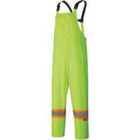 5599 Combinaison de pluie imperm&eacute;able et l&eacute;g&egrave;re, Polyester/PVC, T-petit, Jaune lime haute visibilit&eacute; Chandler Sales