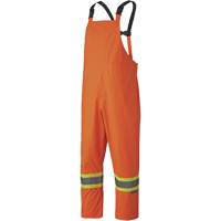 5608 Combinaison de pluie imperm&eacute;able 210D, Polyester/PVC, Petit, Orange haute visibilit&eacute; Chandler Sales