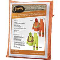 5608 Combinaison de pluie imperm&eacute;able 210D, Polyester/PVC, Petit, Orange haute visibilit&eacute; Chandler Sales
