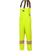 5054 Salopettes isol&eacute;es The Rock 300D, Polyester, Petit, Jaune lime haute visibilit&eacute; Chandler Sales