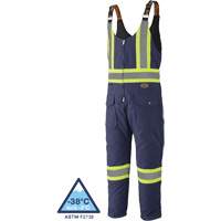 5536 Combinaison en toile de coton matelass&eacute;e, Coton, Petit, Bleu marin Chandler Sales