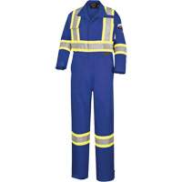 5558A High-Visibility Flame-Resistant Coveralls, Size 38, Royal Blue, 11 cal/cm² Chandler Sales