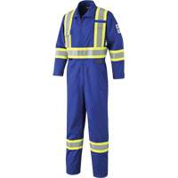 7704 FR-Tech&reg; High-Visibility Coveralls, Size 42, Royal Blue, 10 cal/cm²/9.7 cal/cm² Chandler Sales