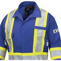 7704W FR-Tech&reg; Women's FR/Arc-Rated Coveralls, Size X-Small, Royal Blue, 10 cal/cm² Chandler Sales