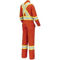 7702W FR-Tech&reg; Women's FR/Arc-Rated Coveralls, Size X-Small, High Visibility Orange, 10 cal/cm² Chandler Sales