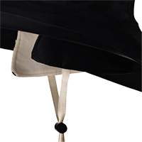 D5050 Chapeau Sou'wester traditionnel noir Dry King, Petit, Noir, Caoutchouc Chandler Sales