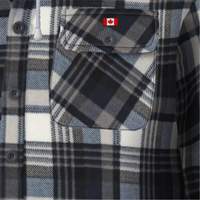 415BG Chemise &agrave; capuche matelass&eacute;e, Hommes, T-petit, Multicolore Chandler Sales