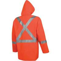 576J High-Visibility FR Rain Jacket, Small, High Visibility Orange Chandler Sales