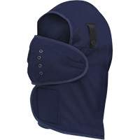 565N Doublure de casque de protection &agrave; col long, Doublure en Molleton, Taille unique, Bleu marin Chandler Sales