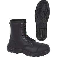 1027 Black 8" Work Boots, Leather, Steel Toe, Size 10 Chandler Sales