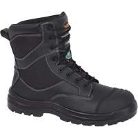 1050 Black Composite Safety Work Boots, Leather, Size 14, Impermeable Chandler Sales