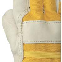 537FLRF Insulated Fitter's Gloves, One Size, Grain Cowhide Palm, Boa Inner Lining Chandler Sales