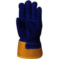 655 Insulated Fitter's Gloves, One Size, Split Cowhide Palm, Boa Inner Lining Chandler Sales