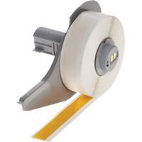 Ruban adh&eacute;sif permanent toutes saisons pour &eacute;tiquettes, Vinyle, Jaune, Largeur de 0,5" Chandler Sales