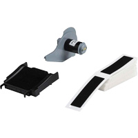 Raised Panel Labels, Polyester, 1" L x 4" H, Black Chandler Sales