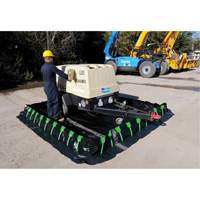 Ultra-Containment Berm&reg;, 179 US gal. Capacity, 4' W x 6' L x 12" H, Stake Wall Chandler Sales