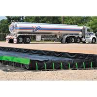 Ultimate Copolymer 2000 Ultra-Containment Berm&reg;, 179 US gal. Capacity, 4' W x 6' L x 12" H, Hinge Bracket Chandler Sales