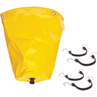 Ultra-Drip Diverter&reg; Pipe Drip Diverter, 1.5" L x 1.5" W, Vinyl Chandler Sales