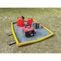 Small Ultra-Filter Pad, 0.8 US gal. Capacity, 2.5' W x 2' L x 3" H, Foam Wall Chandler Sales