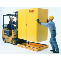 Double Drum Ultra-Safety Cabinet Bladder System&reg;, 63" L x 38.5" W x 6.3" H, 3000 lbs. Load Capacity Chandler Sales