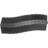 Medium Ultra-Sidewinder Cable Protection System&reg; with Endcaps, 33" x 9.8" x 1.4", 260 lbs. (0.13 tons) Chandler Sales