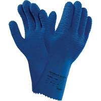 Alphatec&reg; 62-401 Gloves, Size 7, 12.6" L, Rubber Latex, Cotton Inner Lining Chandler Sales