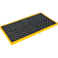2-Drum Flexible Ultra-Spill Deck&reg;, 11 US gal. Spill Capacity, 48" x 24" x 2.5" Chandler Sales
