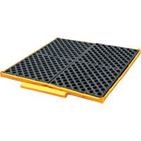 4-Drum Flexible Ultra-Spill Deck&reg; Bladder System, 110 US gal. Spill Capacity, 51" x 48" x 5" Chandler Sales