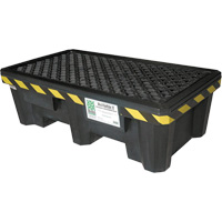 2-Drum Economy Ultra-Spill Pallet&reg;, 66 US gal. Spill Capacity, 53" x 29" x 16.5" Chandler Sales