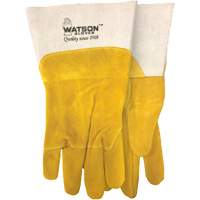 Gants de soudure robustes, Cuir fleur de ch&egrave;vre/Cuir de vache refendu, Taille Moyen Chandler Sales
