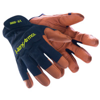 HeatArmor&reg; 5059 Welding Gloves, Grain Goatskin, Size Small/7 Chandler Sales