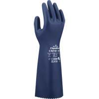 Gants r&eacute;sistants aux produits chimiques CN741, Taille Petit/7, 15" lo, Nitrile, 15 mils Chandler Sales