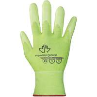 Gants haute visibilit&eacute; r&eacute;sistants &agrave; la coupe S21TXUGFN, Taille 5/2T-petit, Calibre 21, Rev&ecirc;tement Nitrile, Enveloppe en TenActiv, ASTM ANSI niveau A9 Chandler Sales