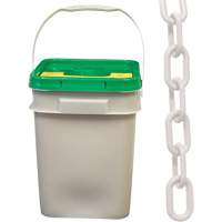 Heavy-Duty Plastic Safety Chain, White Chandler Sales