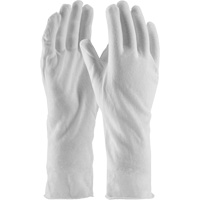 CleanTeam&reg; Premium Inspection Gloves, Cotton, Unhemmed Cuff, One Size Chandler Sales