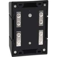 Barri&egrave;re murale magn&eacute;tique avec bande magn&eacute;tique, Plastique, Fixation magn&eacute;tique, 15', Ruban Noir et jaune Chandler Sales