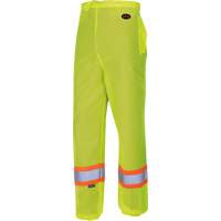 5670 Pantalon de s&eacute;curit&eacute; routi&egrave;re, Polyester, 2T-petit/T-petit, Jaune lime haute visibilit&eacute; Chandler Sales