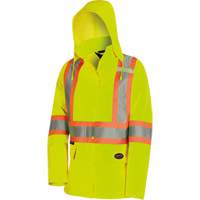 5628W Parka matelass&eacute; de s&eacute;curit&eacute; 300D The Rock, Polyester/Polyur&eacute;thane, Jaune lime haute visibilit&eacute;, T-petit Chandler Sales