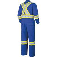 7704T FR-Tech&reg; Arc-Rated Coverall, Size 40 (Tall), Royal Blue, 10 cal/cm² Chandler Sales