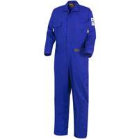7779T FR-Tech&reg; 88/12 Arc Rated Flame Resistant Coveralls, Size 40 (Tall), Royal Blue, 10 cal/cm² Chandler Sales