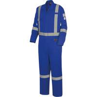 7709A "The Rock" FR-Tech&reg; High Visibility FR/Arc Rated Coveralls, Size 36, Royal Blue, 10 cal/cm² Chandler Sales